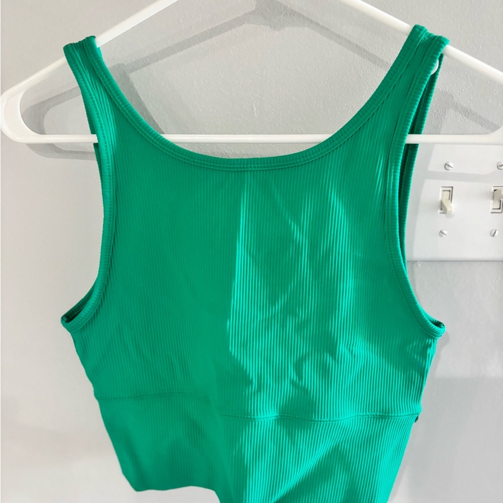 lululemon athletica Vibrant Green Tank Top